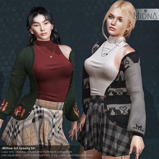 MIDNA - Willow Set Spooky Ed *FULLSET* [ADD]