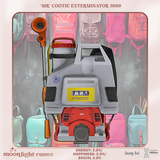 *MR* Cootie Exterminator 5000 BackPack