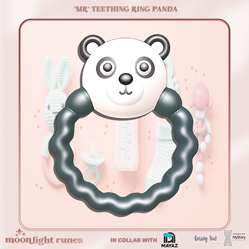 *MR* Teething Ring Panda