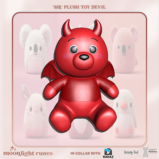 *MR* Cartoon Plush Toy Devils