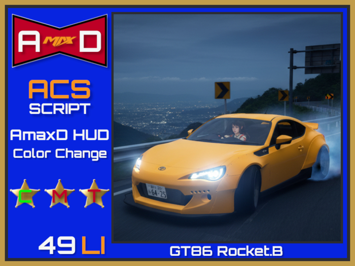 A-max-D GT86 Rocket.B