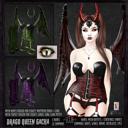 !TLB - Drago Outfit/Purple RARE