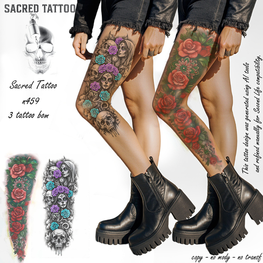 Sacred Tattoo 459..