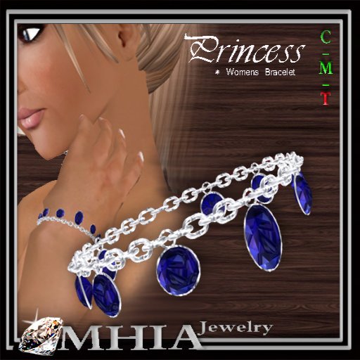 Princess Bracelet blue [BOXED]