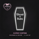 {.tenebris} Cutesy Coffin {Ghoul Babe}