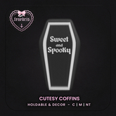 {.tenebris} Cutesy Coffin {Sweet and Spooky}