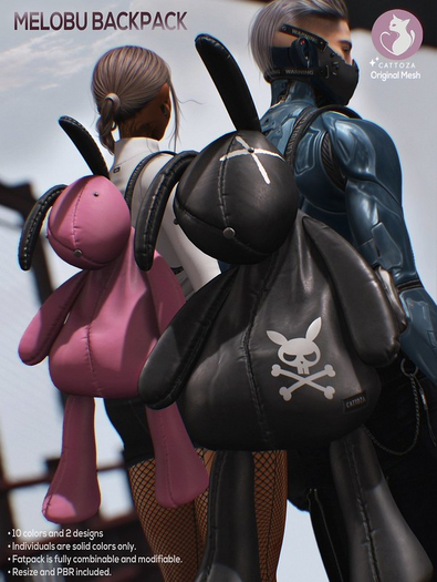 Cattoza - Melobu Backpack / Purple