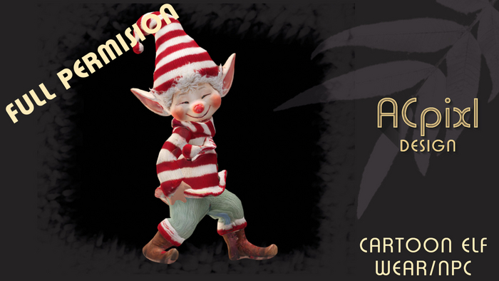 Cartoon Elf Wear/animesh
