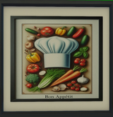 Bon Appetit - Framed Wall Art
