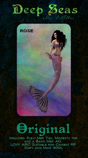 -DS- ORIGINAL ROSE MER TAIL SET
