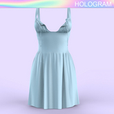 Sky Untied Dress BOMBSHELL
