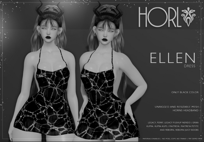HORL - Ellen Dress (ADD ME) DEMO