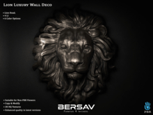 Bersav - Lion Luxury [Wall Deco] (Add)