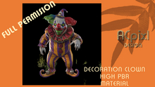 Scarry Clown Cow Halloween
