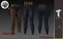 Cowboy Pants Tweenster Rebirth Full Perm DAE