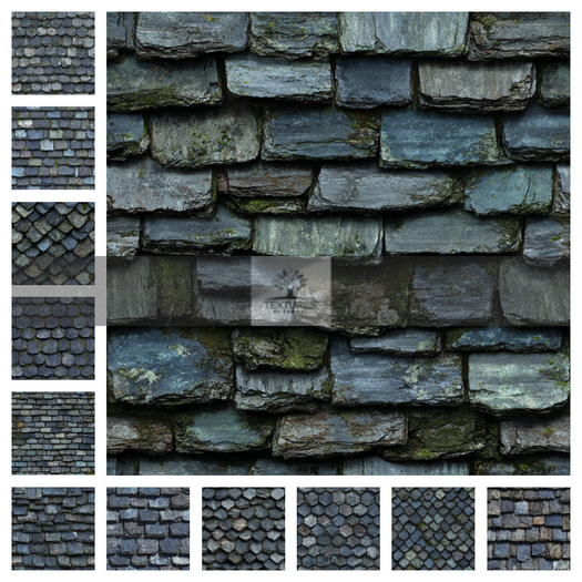 TB - CORNISH SLATE ROOF TILES