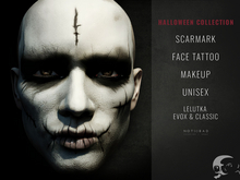 not so bad . Face Tattoo MakeUp . SCARMARK