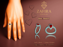 ZAFIRA - Ring - Sea Heart