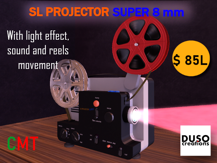 DUSO Creations 8mm Projector