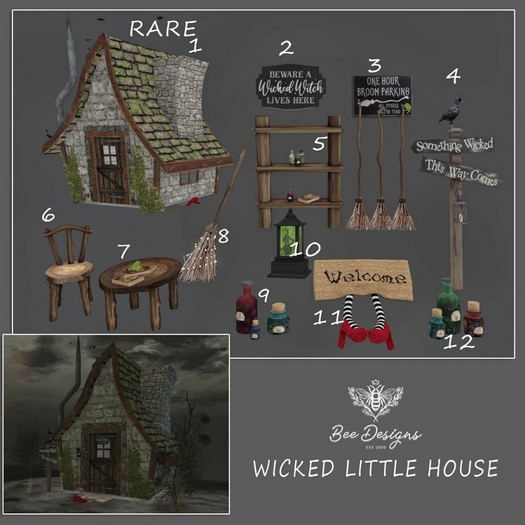08 Bee Designs Wicked Little House
