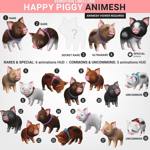 SEmotion Libellune Happy Piggy #8