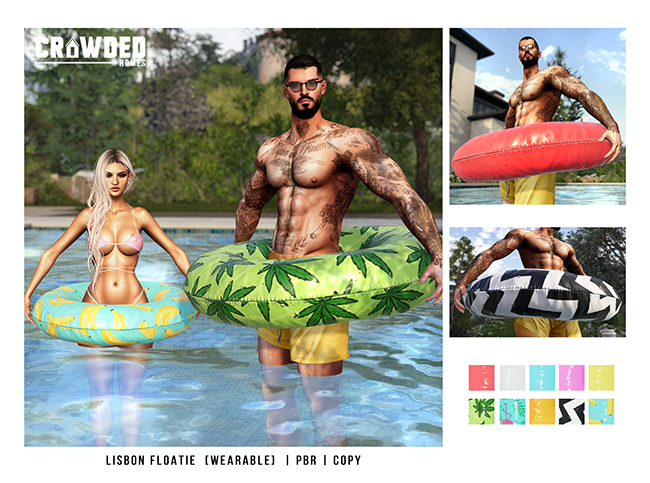 Crowded Homes ~ Lisbon Floatie [Wearable]