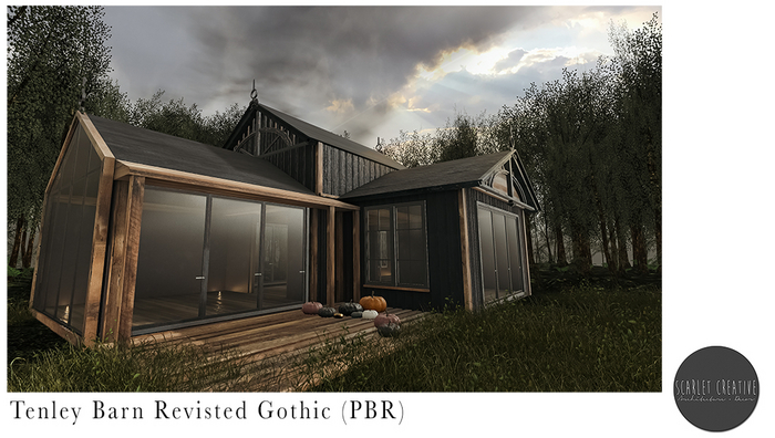 Scarlet Creative Tenley Barn Gothic (PBR)