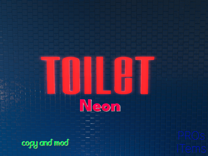 Toilet Neon