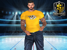 Nashville Predators Men's T-Shirt (Gold)