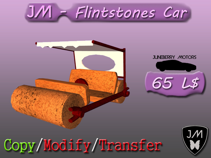 JM - Flintstones Car (boxed)