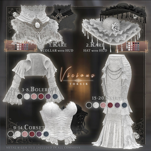 12. toksik - Vicious Corset (LaraX) (Red)