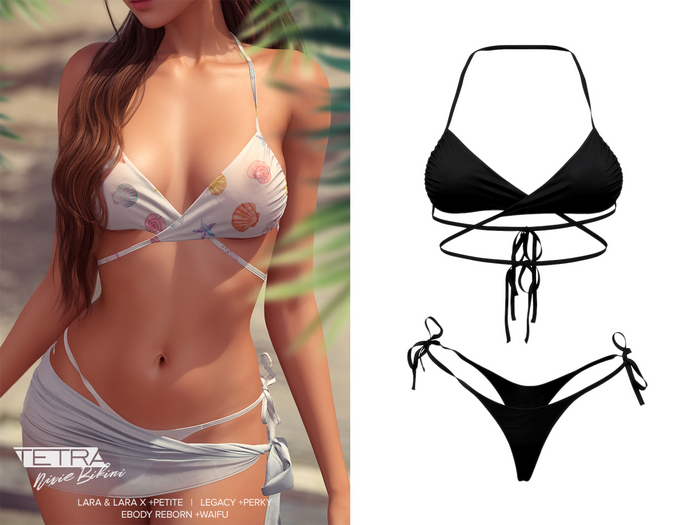 TETRA - Nixie Bikini (Jet)