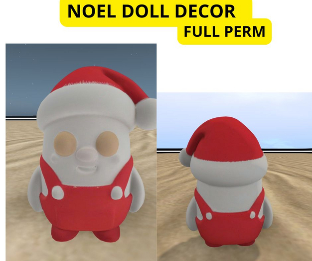 (AL) Noel doll decor FP