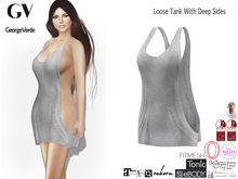 Full Perm Loose Tank With Deep Sides Slink, Ocacin, Belleza, Maitreya 5.3 LaraX, TMP, Ebody Reborn, Legacy, Tonic