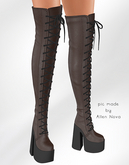 3.[Arltos]Lilith boots LARAX DarkBrown - ONLY ADD !!