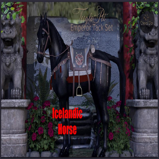 Cheval D'or / TeeglePet Icelandic / Emperor Tackset. [HUD]