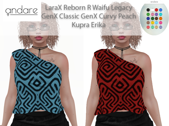 Andare - Mila Top FATPACK