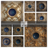 TB - ORNATE BAROQUE GOLD CEILING - NIGHT