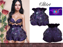 InStyle Skirt with roses - Violet