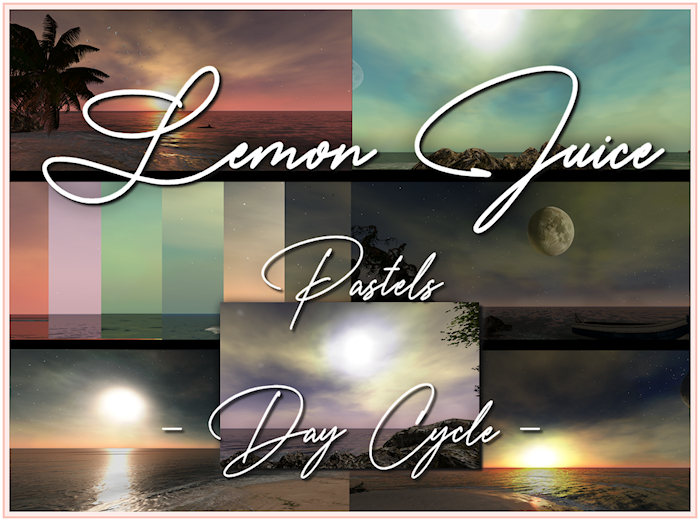 [EN] Lemon Juice Pastels - Day Cycle