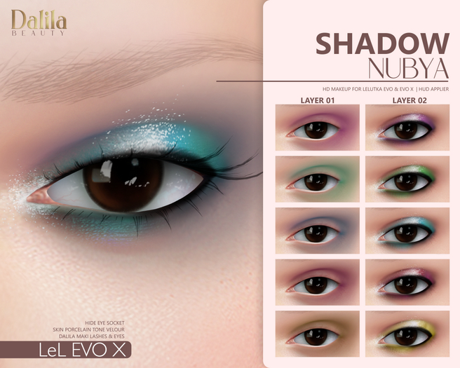 Dalila Nubya Shadow Kit