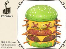Halloween Burger Full Perm