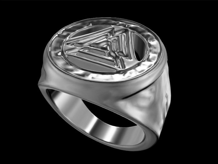 Celtic finger ring - Silver