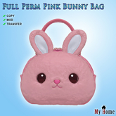 [My Home] Full Perm Pink Bunny Bag