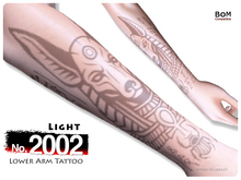 (Lower Arm Tattoo) No.2002 Light