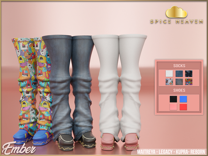 [SH] Ember Shoes FATPACK