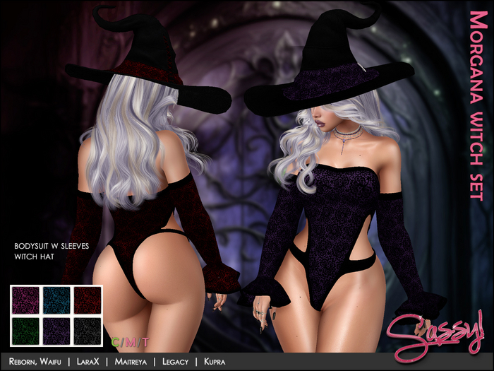 ~Sassy!~ Morgana witch set