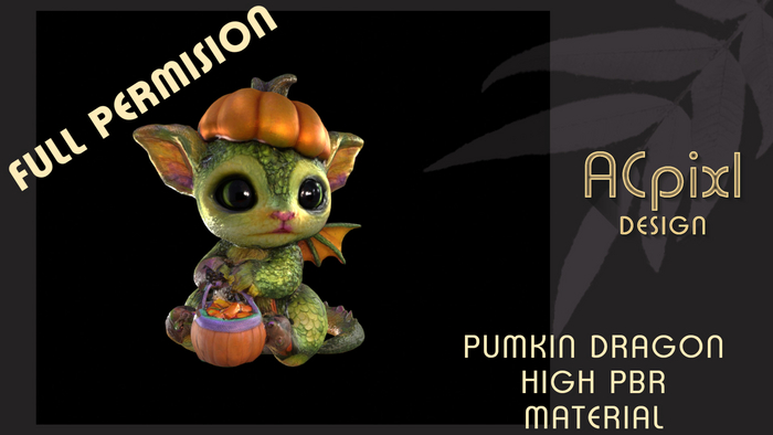 Pumpkin Dragon Full perm