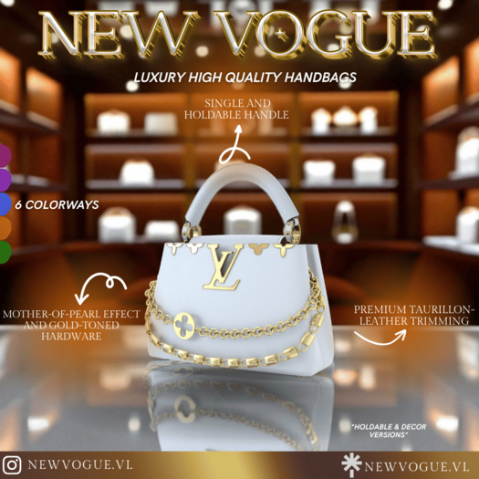 [NEW VOGUE] LOU KAPU BAG - GREEN