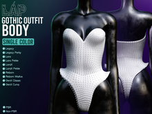 Gothic Outfit Body by LAP (White)